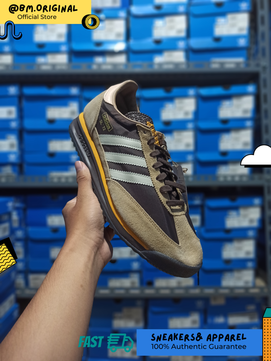 Adidas SL 72 RS Brown Putty Grey Preloved Yellow IG4645