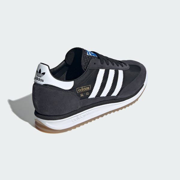 Adidas SL 72 RS Core Black Cloud White Blue JI1282