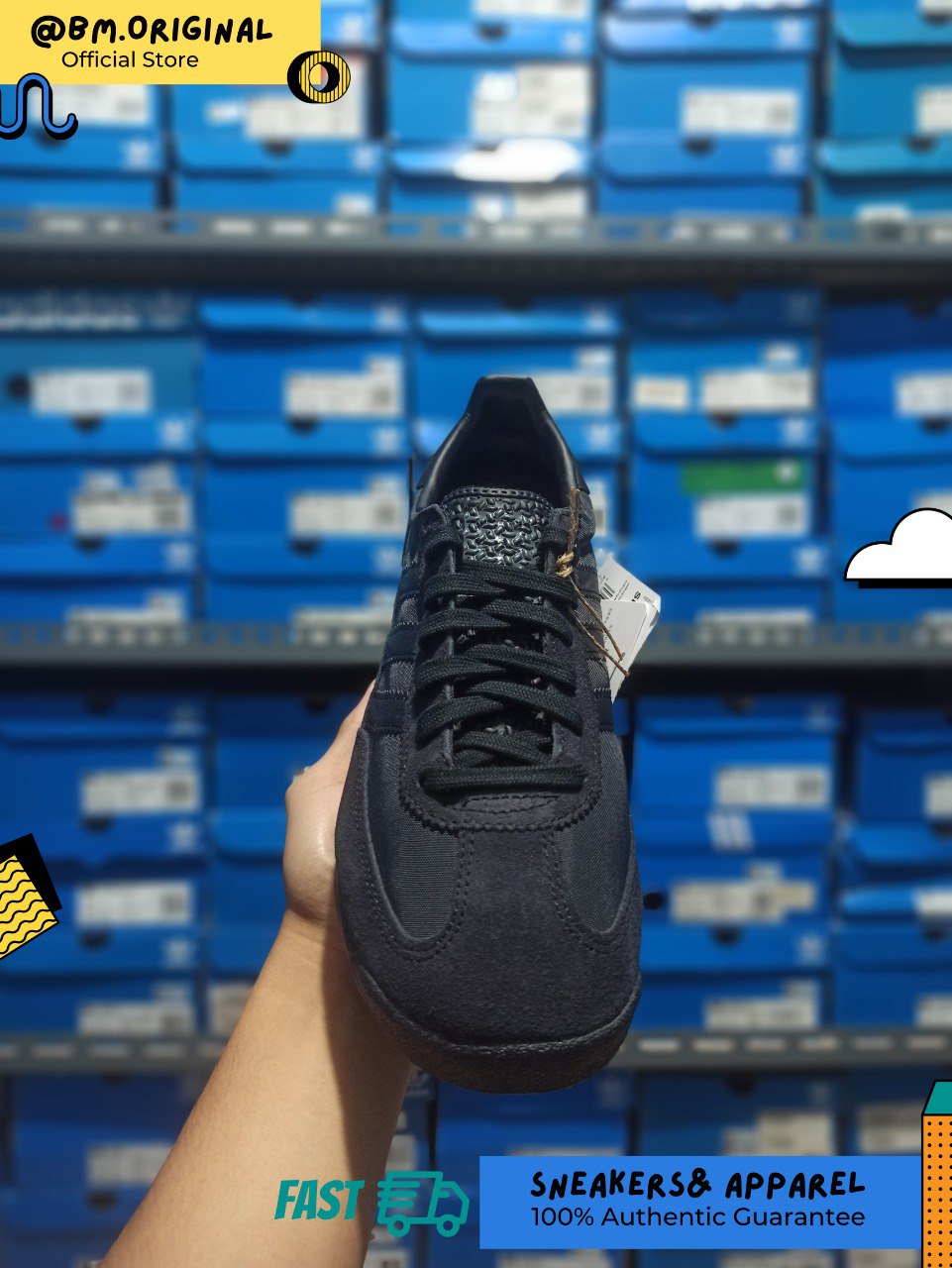 Adidas SL 72 RS Core Black Core Black Carbon IH8019