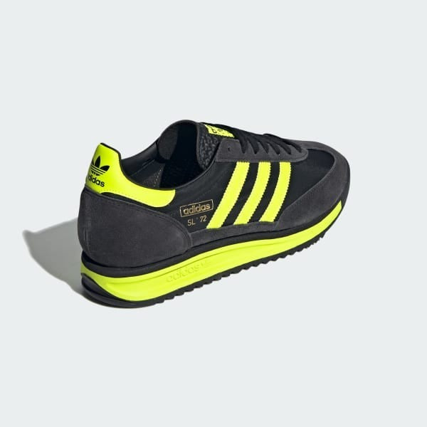 Adidas SL 72 RS Core Black Solar Yellow Gold Metallic IG4647