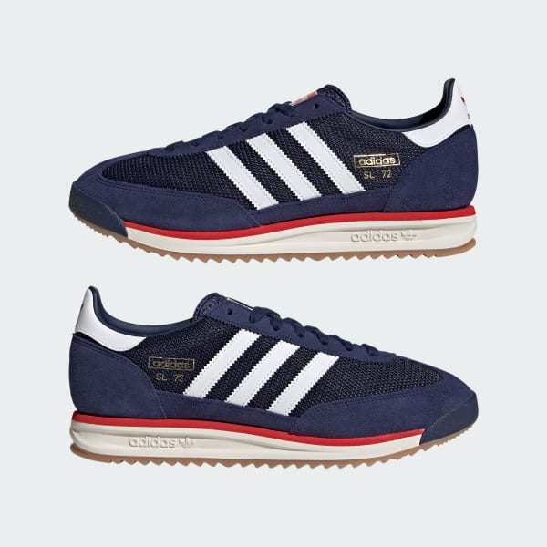 Adidas SL 72 RS Dark Blue Cloud White Red JQ9797