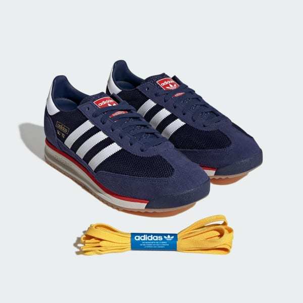 Adidas SL 72 RS Dark Blue Cloud White Red JQ9797