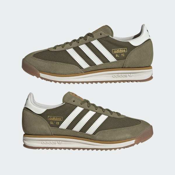 Adidas SL 72 RS Focus Olive Off White Golden Beige JR8769