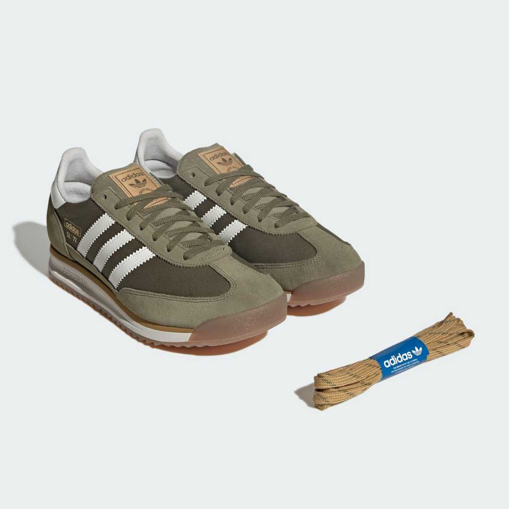 Adidas SL 72 RS Focus Olive Off White Golden Beige JR8769