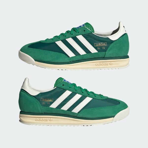 Adidas SL 72 RS Green Core White Collegiate Green JH8643