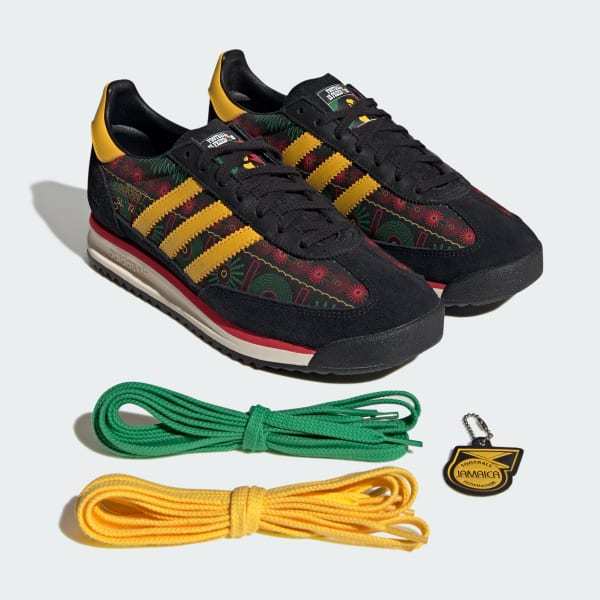 Adidas SL 72 RS Jamaica x Bob Marley Multicolor Green Yellow KJ4476