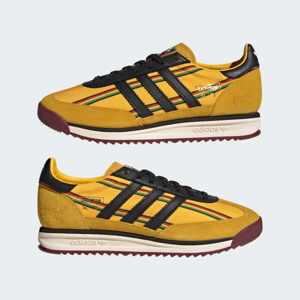 Adidas SL 72 RS Jamaica x Bob Marley Yellow Black Green KI8575