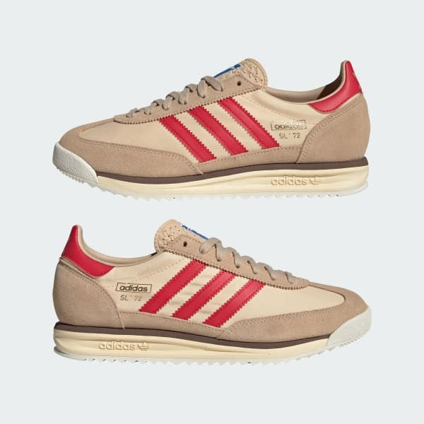 Adidas SL 72 RS Magic Beige Pure Ruby Sand Strata JS0749