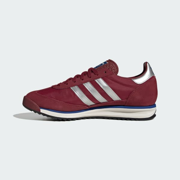Adidas SL 72 RS Noble Maroon Silver Metallic Off White JR8793