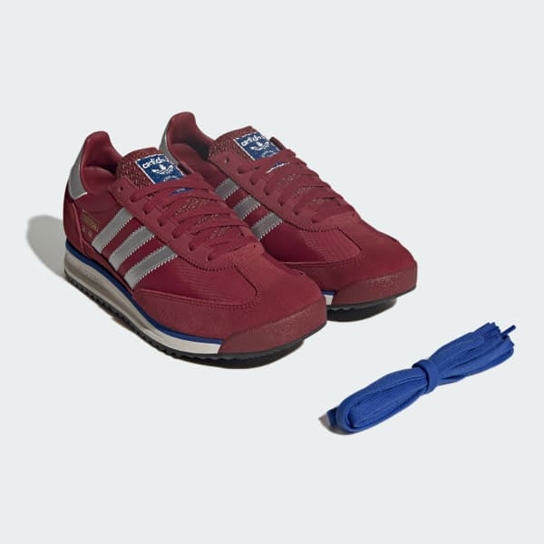 Adidas SL 72 RS Noble Maroon Silver Metallic Off White JR8793