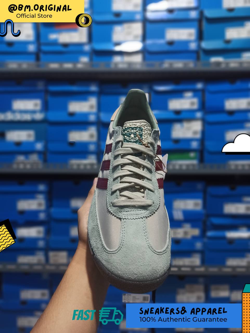 Adidas SL 72 RS Putty Grey Shadow Red Legacy Teal IG4644