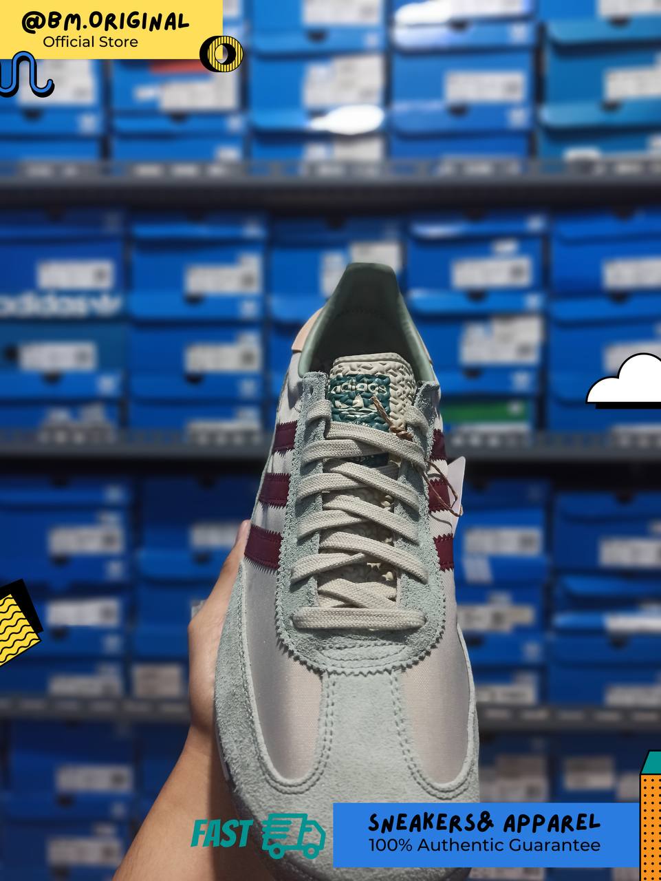 Adidas SL 72 RS Putty Grey Shadow Red Legacy Teal IG4644