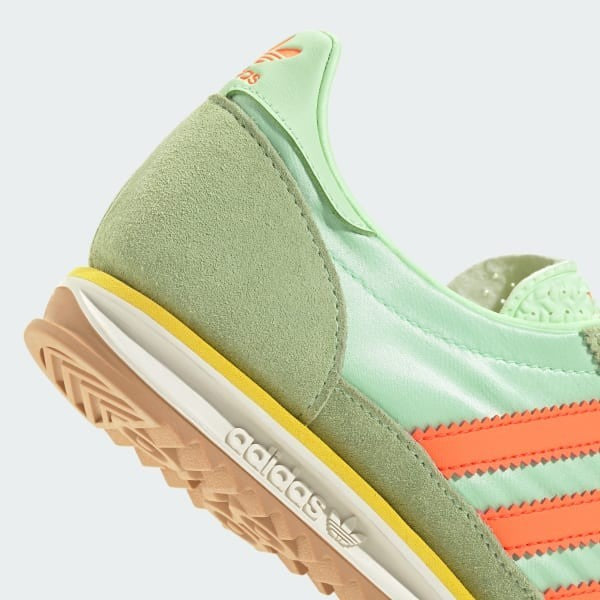 Adidas SL 72 Semi Green Spark Solar Orange Off White JI0197