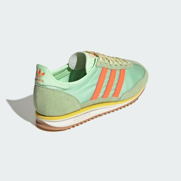 Adidas SL 72 Semi Green Spark Solar Orange Off White JI0197