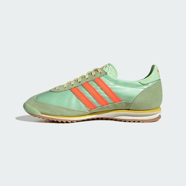 Adidas SL 72 Semi Green Spark Solar Orange Off White JI0197