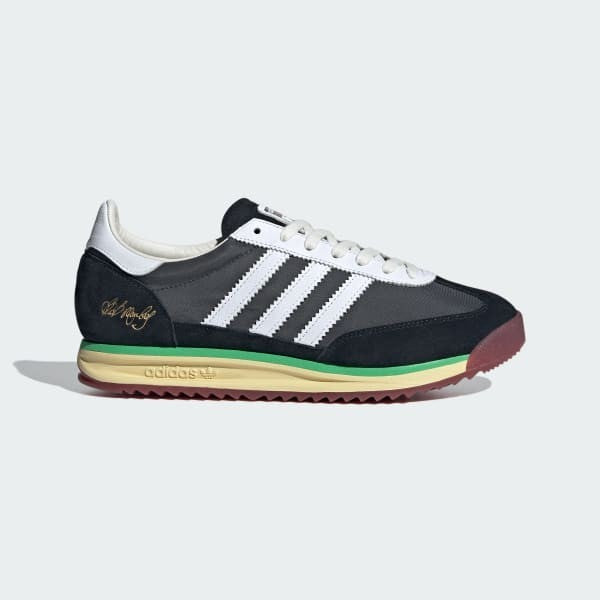 Adidas SL 72 x BOB MARLEY Core Black Cloud White Off White JR7973