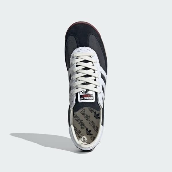 Adidas SL 72 x BOB MARLEY Core Black Cloud White Off White JR7973