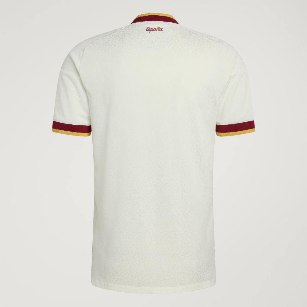 Adidas SPAIN 26 Away Authentic Jersey Off White JN4392