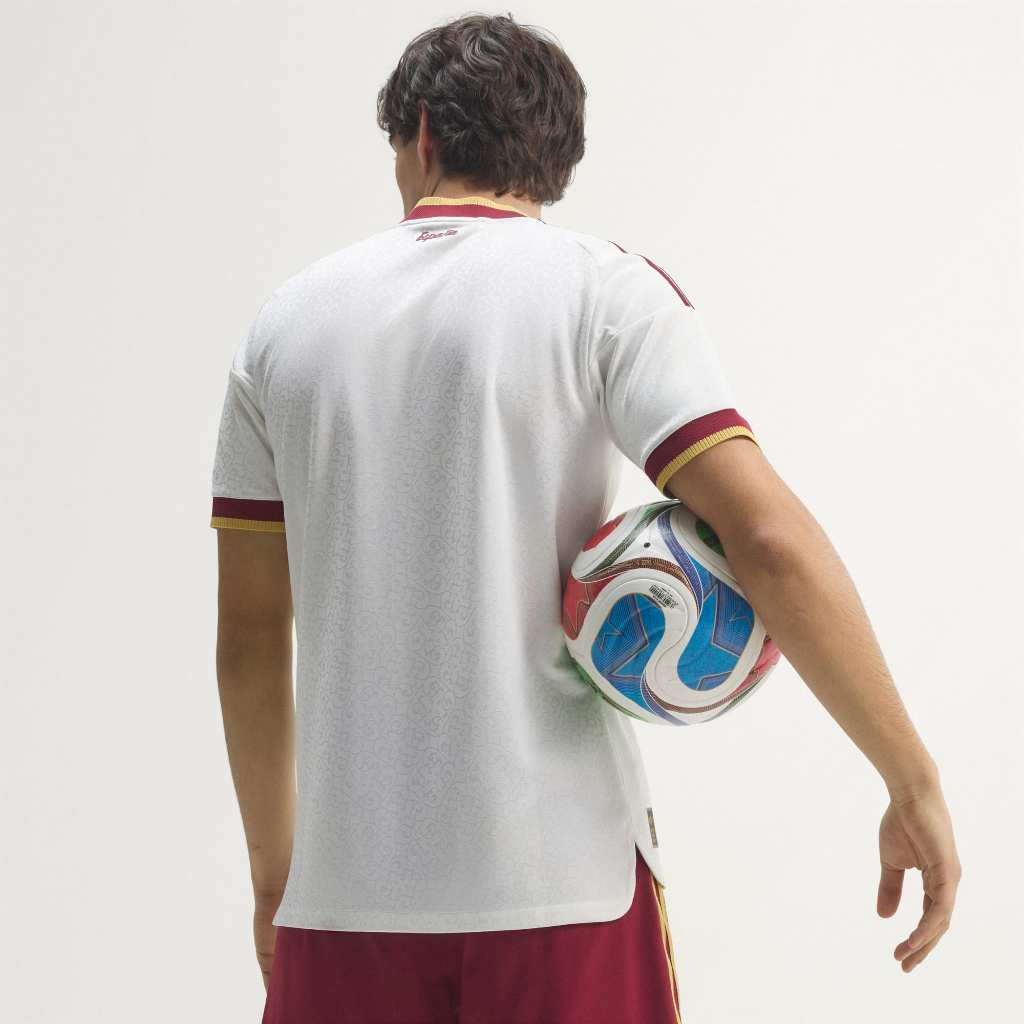Adidas SPAIN 26 Away Authentic Jersey Off White JN4392