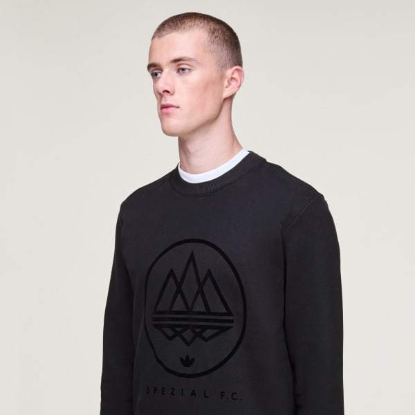 Adidas SPZL FC Crew Sweatshirt Black KA3899