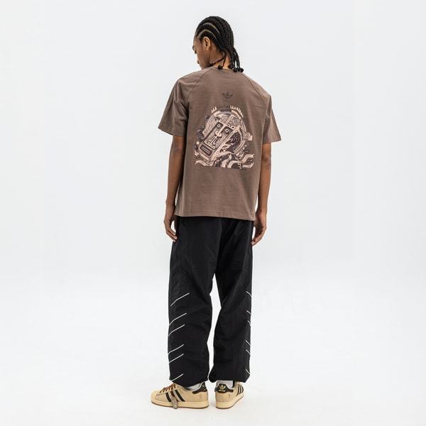 Adidas SS26 Papua Graphic Tee Island Series Earth Strata KM3203