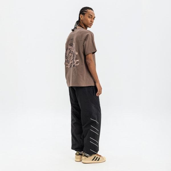 Adidas SS26 Papua Graphic Tee Island Series Earth Strata KM3203