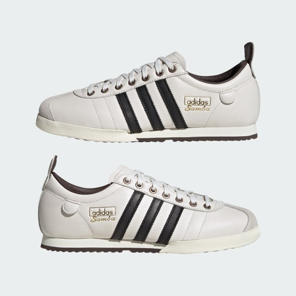 Adidas Samba 62 Cloud White Core Black Brown JQ5104