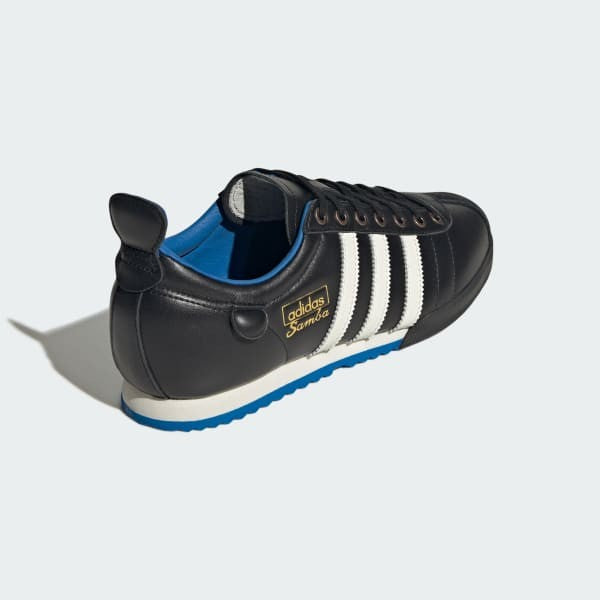 Adidas Samba 62 Core Black Cloud White Blue Bird IH8603