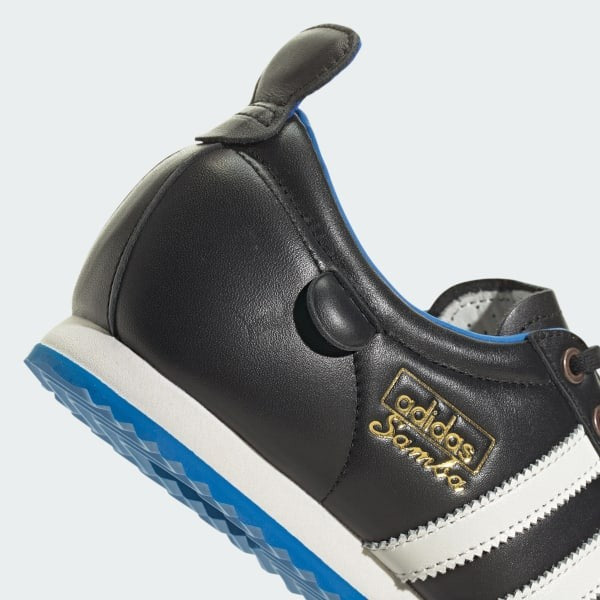 Adidas Samba 62 Core Black Cloud White Blue Bird IH8603