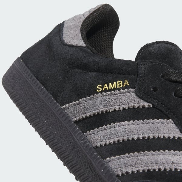 Adidas Samba ADV Core Black Grey Four Gold Metallic IH3348