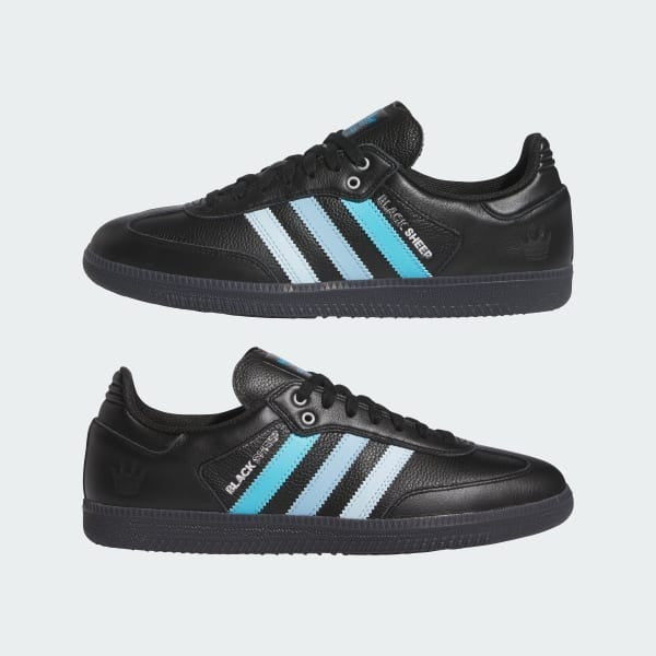 Adidas Samba ADV x Black Sheep x CLTFC Core Black Cloud White ICe Blue JH9594