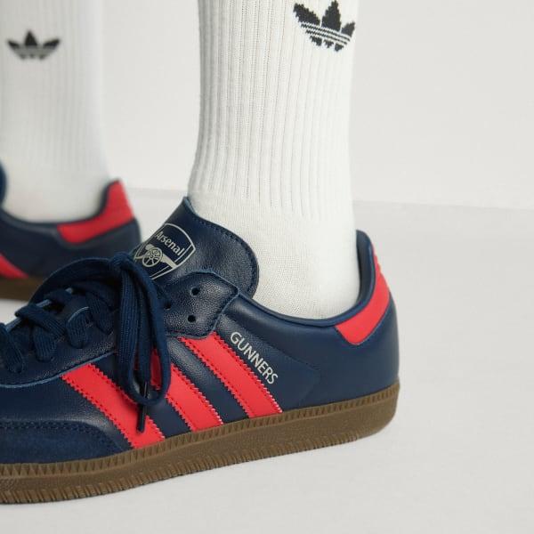 Adidas Samba Arsenal Night Indigo Pure Ruby Gum JQ4037
