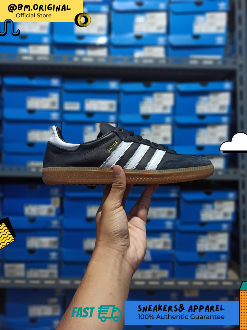 Adidas Samba Decon Collapsible Heel Core Black Cloud White IF0641
