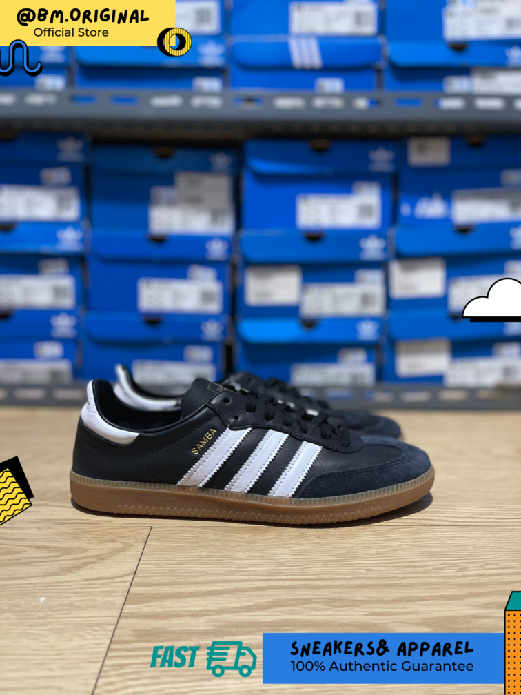 Adidas Samba Decon Collapsible Heel Core Black Cloud White IF0641 – BM  STORE ORIGINAL FOOTWEAR