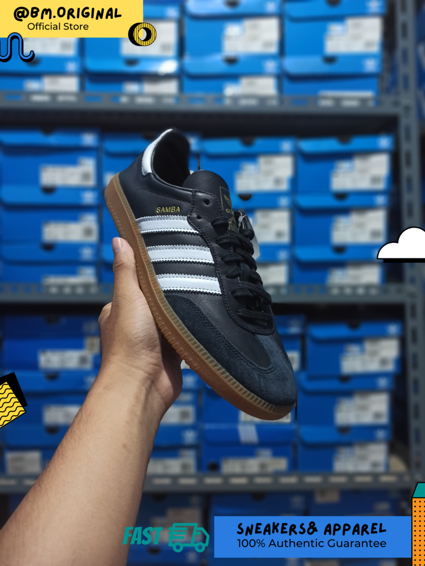 Adidas Samba Decon Collapsible Heel Core Black Cloud White IF0641
