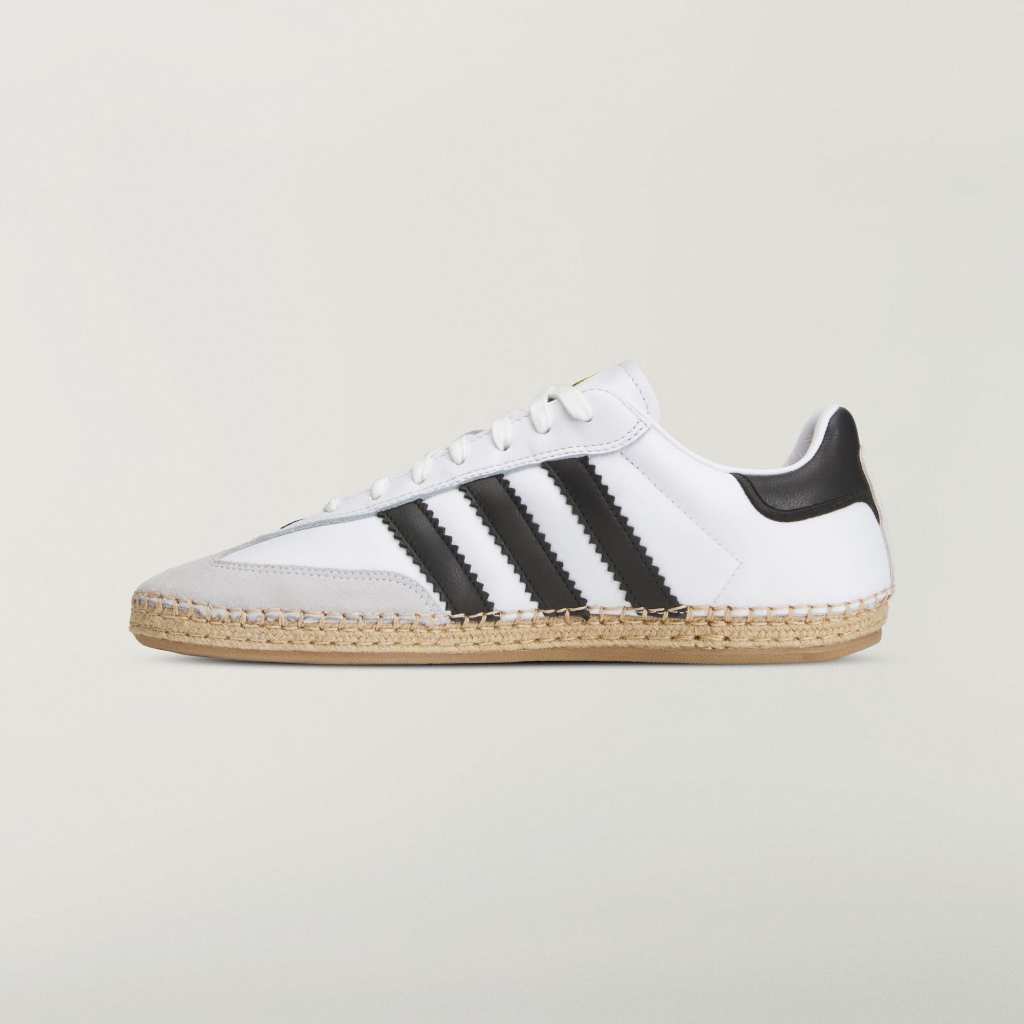 Adidas Samba Espadrille Clot By Edison Chen Cloud White Core Black Cloud White KJ0274