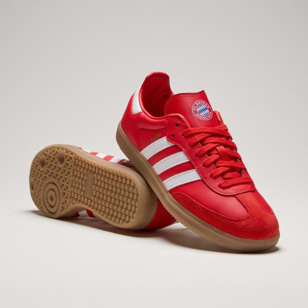 Adidas Samba FC Bayern Red White Cloud White Red JQ4039