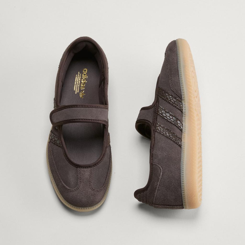Adidas Samba JANE Aurora Coffee Gold Metallic HQ9495