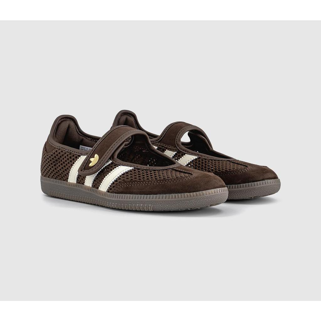 Adidas Samba JANE Brown Off White Gold LA6829