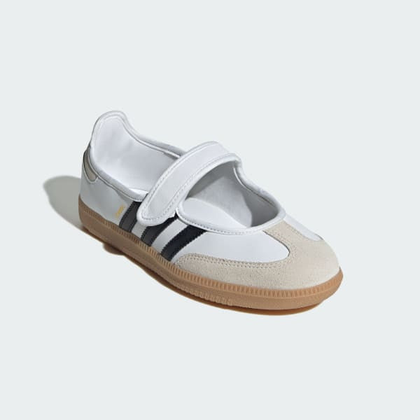 Adidas Samba JANE Cloud White Alumina Core Black JR1402