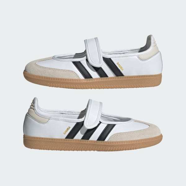 Adidas Samba JANE Cloud White Alumina Core Black JR1402
