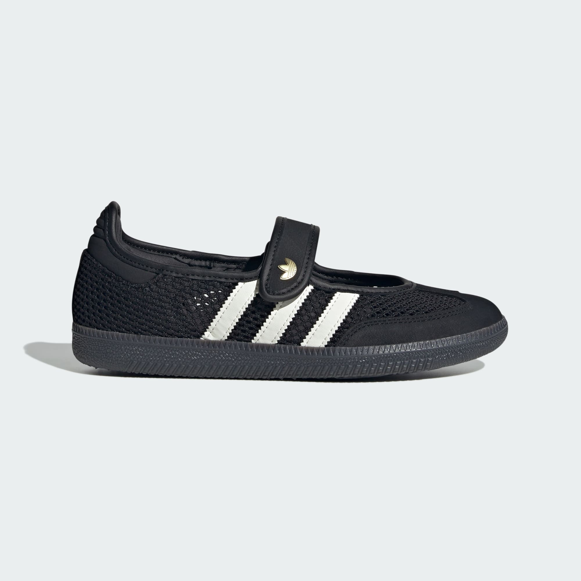 Adidas Samba JANE Core Black Cloud White Gold Metallic LA6830
