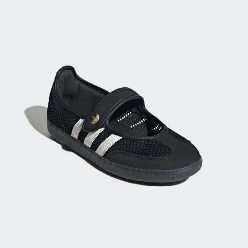 Adidas Samba JANE Core Black Cloud White Gold Metallic LA6830