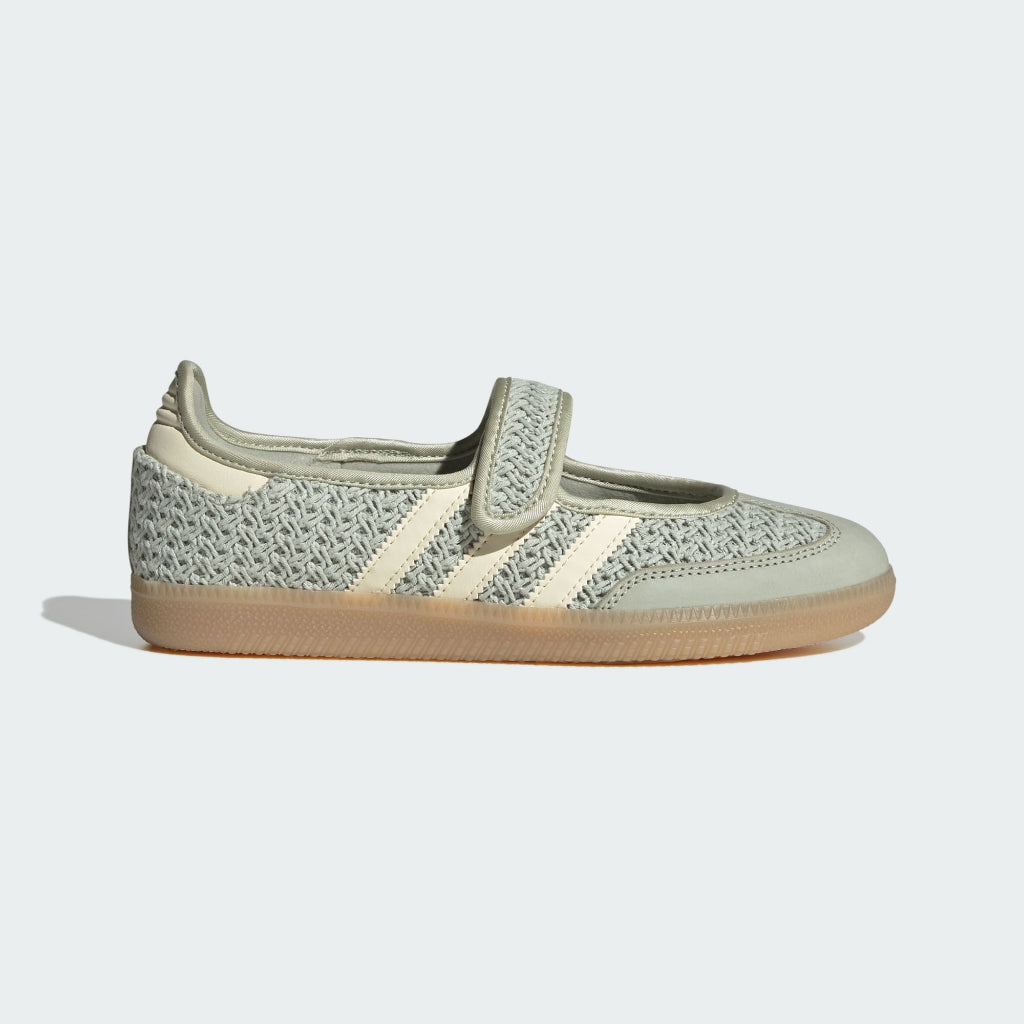 Adidas Samba JANE Halo Green Warm Vanilla Gold Metallic LA7837