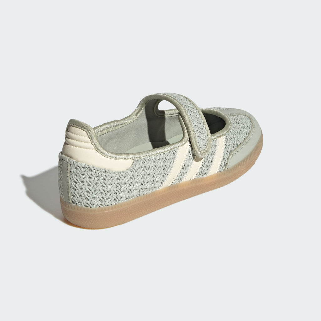Adidas Samba JANE Halo Green Warm Vanilla Gold Metallic LA7837