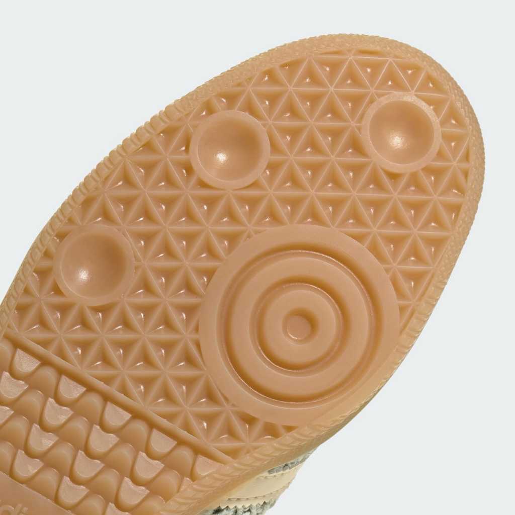 Adidas Samba JANE Halo Green Warm Vanilla Gold Metallic LA7837