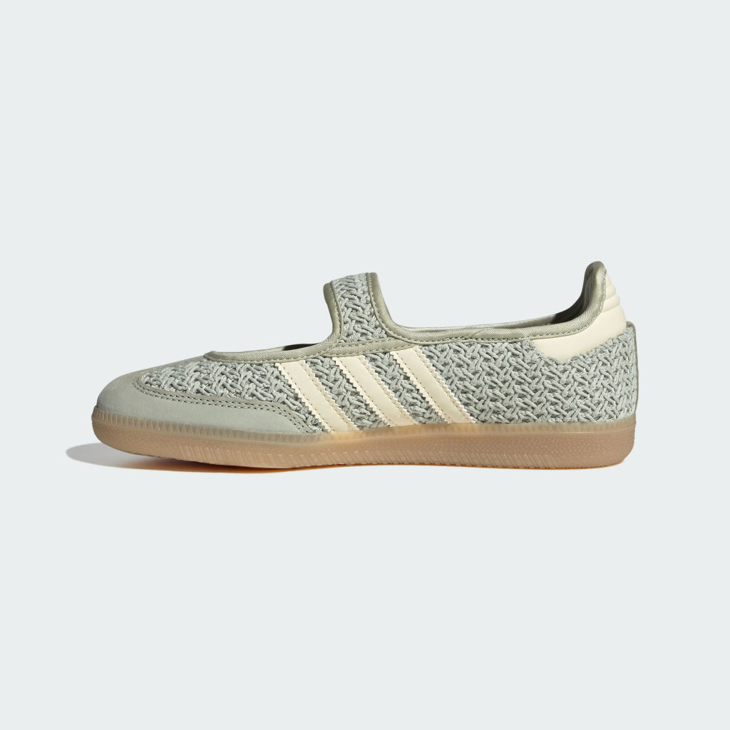 Adidas Samba JANE Halo Green Warm Vanilla Gold Metallic LA7837