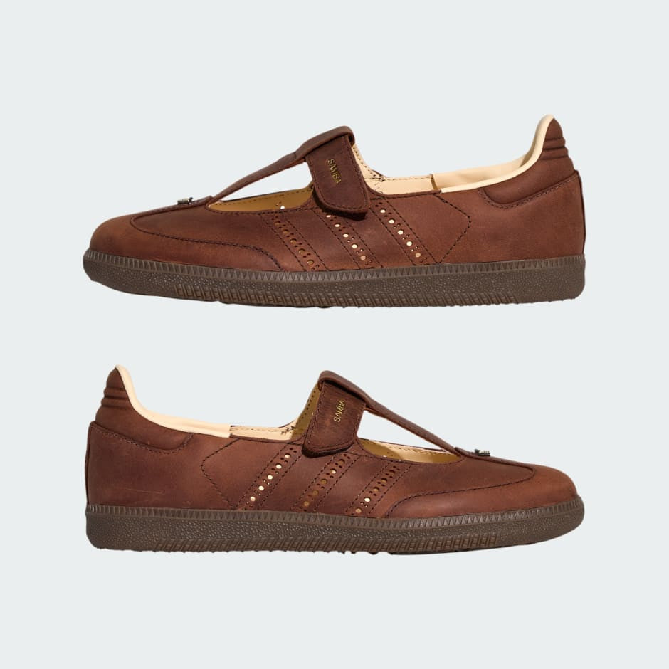 Adidas Samba JANE W Beige Multi Gum Leather HP7130