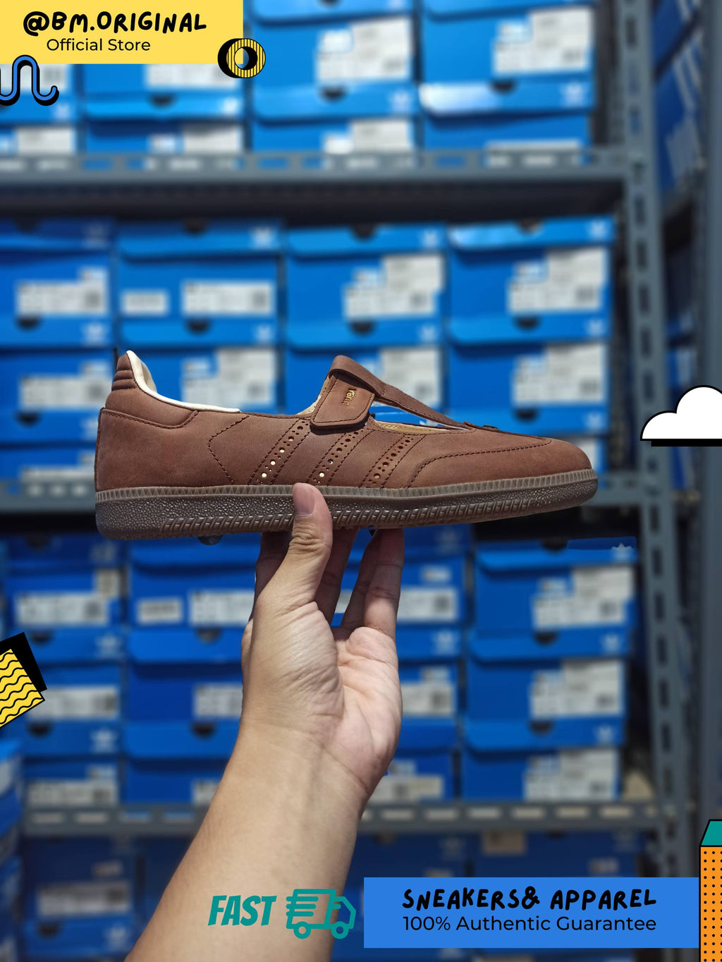 Adidas Samba JANE W Beige Multi Gum Leather HP7130
