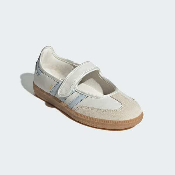 Adidas Samba JANE W Cloud White Gum Halo Blue JR7339